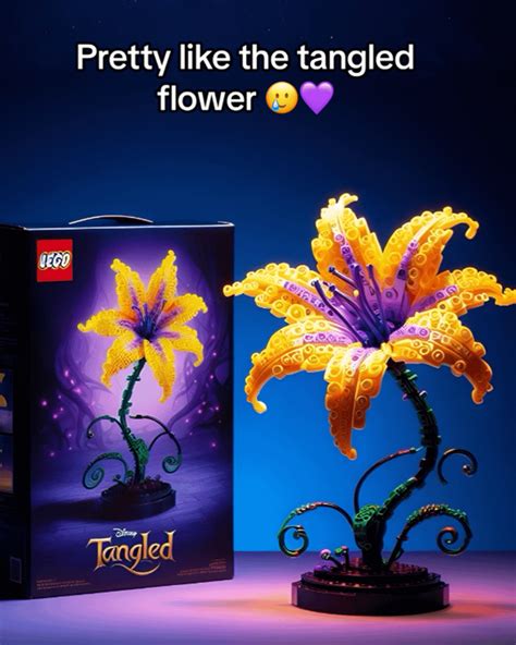 rapunzel flower lego|6 Disney ‘Tangled’